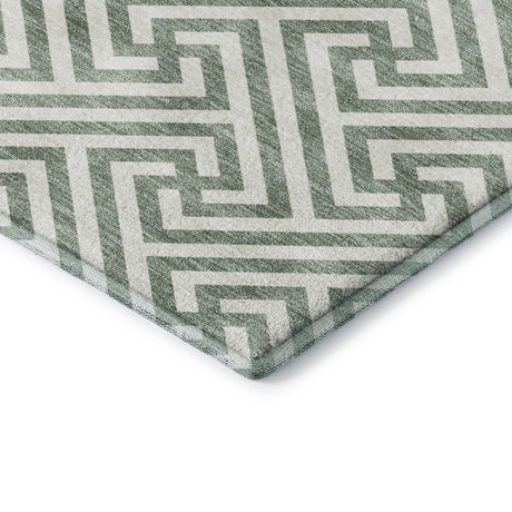 Dalyn The Reserve TR5 Sage Rug corner detail