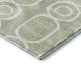 Dalyn The Reserve TR6 Celery Rug corner detail