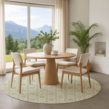 Dalyn The Reserve TR6 Celery Rug shown in a room
