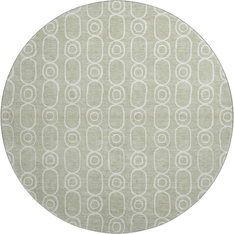 Dalyn The Reserve TR6 Celery Rug round rug