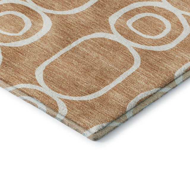 Dalyn The Reserve TR6 Copper Rug corner detail