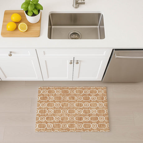 Dalyn The Reserve TR6 Copper Rug shown in a room