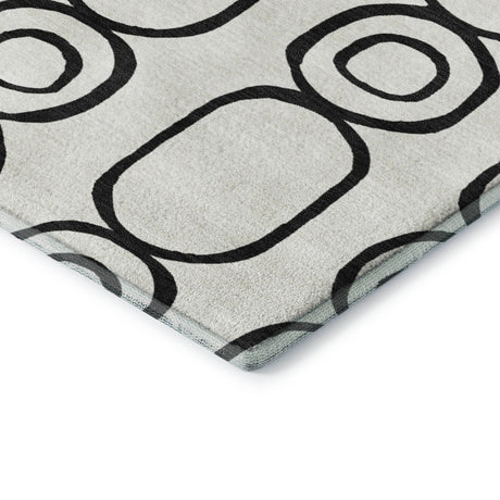 Dalyn The Reserve TR6 Ivory Rug corner detail