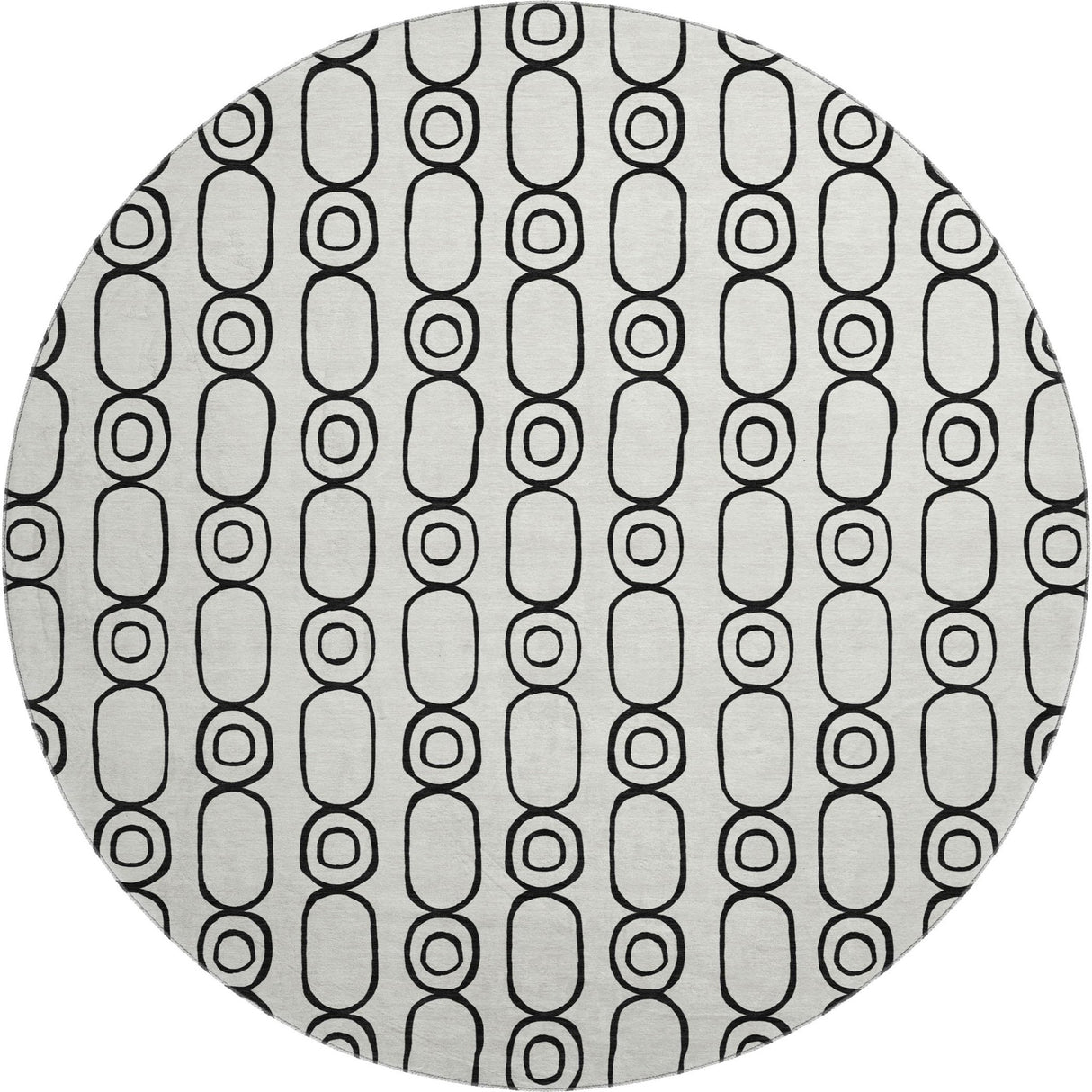 Dalyn The Reserve TR6 Ivory Rug round rug