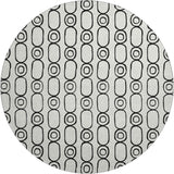 Dalyn The Reserve TR6 Ivory Rug round rug