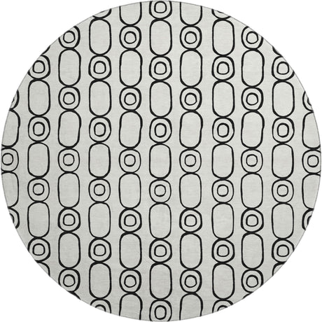 Dalyn The Reserve TR6 Ivory Rug round rug