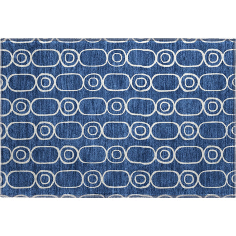 Dalyn The Reserve TR6 Navy Rug rectangular rug