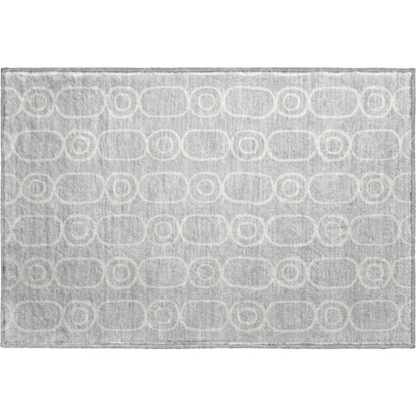 Dalyn The Reserve TR6 Silver Rug rectangular rug