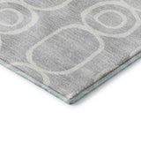 Dalyn The Reserve TR6 Silver Rug corner detail