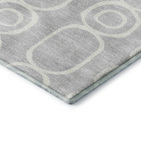 Dalyn The Reserve TR6 Silver Rug corner detail