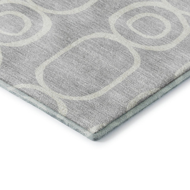 Dalyn The Reserve TR6 Silver Rug corner detail