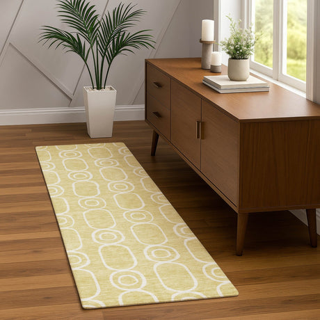 Dalyn The Reserve TR6 Wheat Rug shown in a room