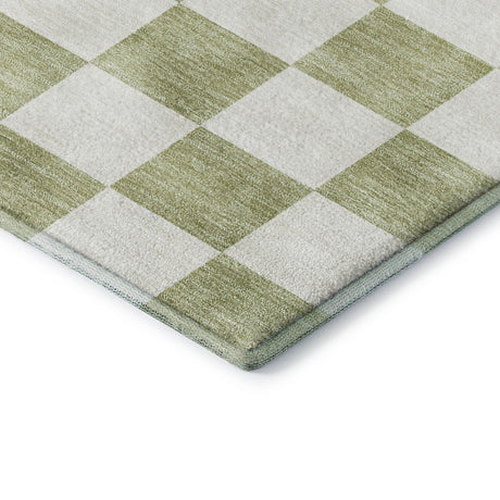Dalyn The Reserve TR7 Aloe Rug corner detail
