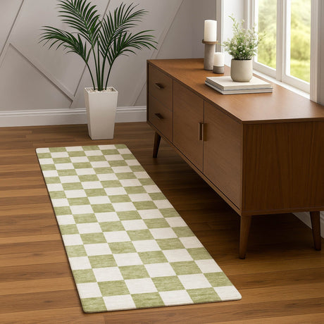 Dalyn The Reserve TR7 Aloe Rug shown in a room