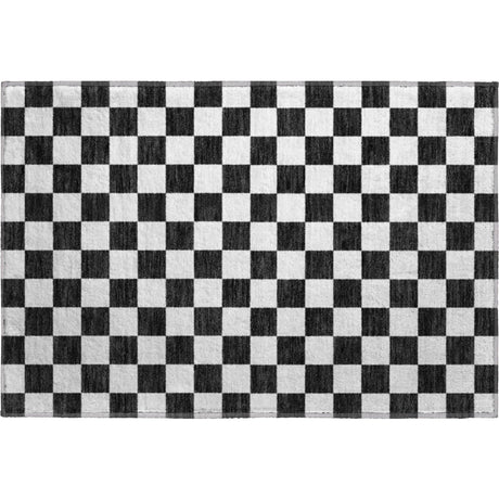 Dalyn The Reserve TR7 Black Rug rectangular rug