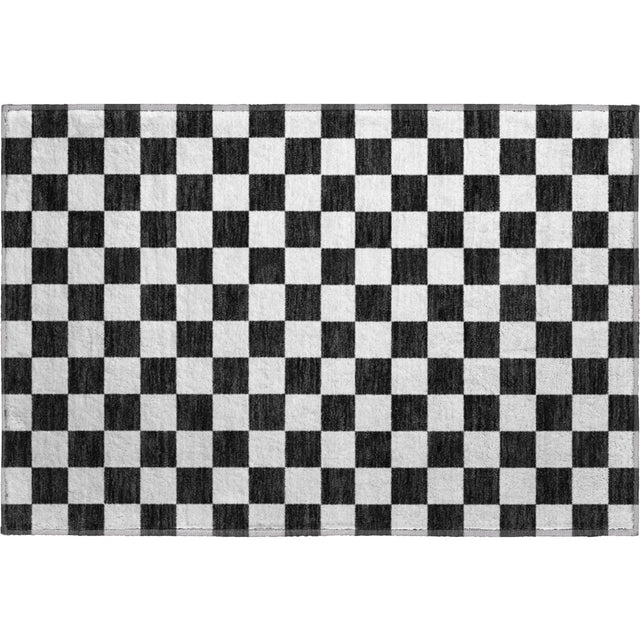 Dalyn The Reserve TR7 Black Rug rectangular rug