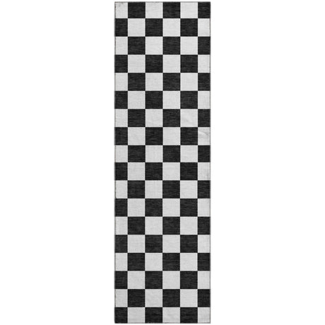 Dalyn The Reserve TR7 Black Rug runner rug