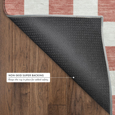 Dalyn The Reserve TR7 Coral Rug backing detail