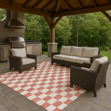 Dalyn The Reserve TR7 Coral Rug outdoor lifestyle image