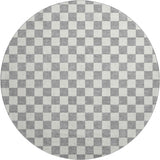 Dalyn The Reserve TR7 Gray Rug round rug
