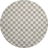 Dalyn The Reserve TR7 Khaki Rug round rug