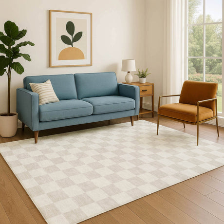 Dalyn The Reserve TR7 Linen Rug shown in a room