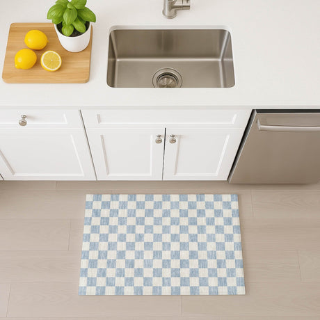 Dalyn The Reserve TR7 Sky Rug shown in a room