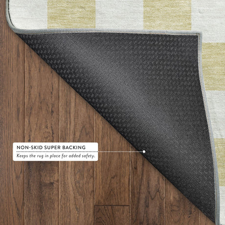 Dalyn The Reserve TR7 Wheat Rug backing detail