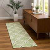 Dalyn The Reserve TR9 Aloe Rug shown in a room