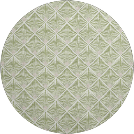 Dalyn The Reserve TR9 Aloe Rug round rug