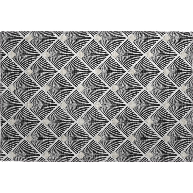 Dalyn The Reserve TR9 Black Rug rectangular rug