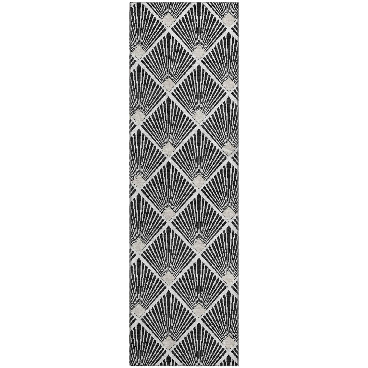 Dalyn The Reserve TR9 Black Rug runner rug