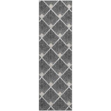 Dalyn The Reserve TR9 Black Rug runner rug