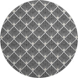 Dalyn The Reserve TR9 Black Rug round rug