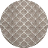 Dalyn The Reserve TR9 Brown Rug round rug