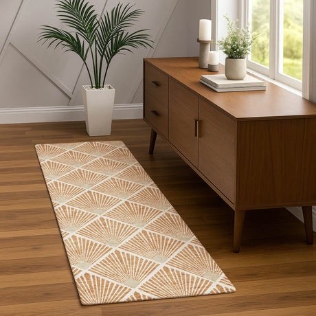 Dalyn The Reserve TR9 Copper Rug shown in a room