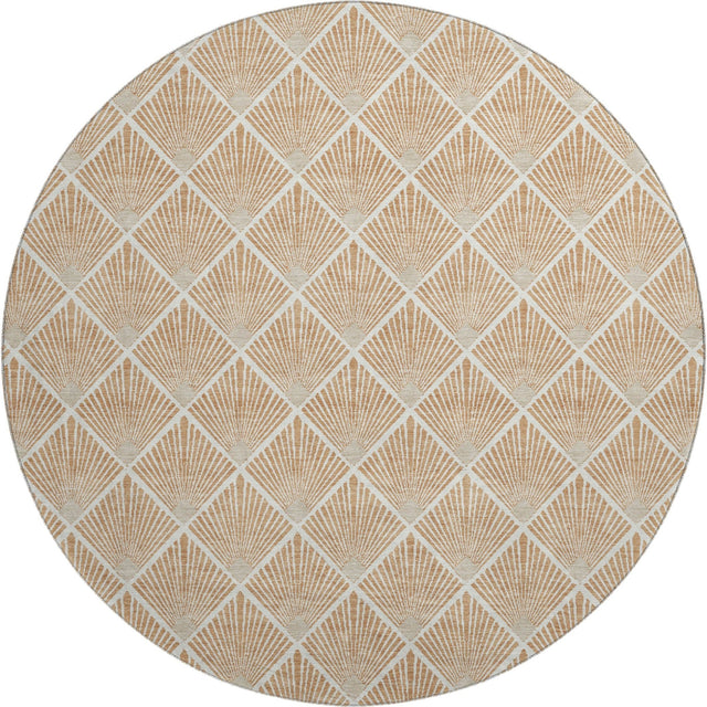 Dalyn The Reserve TR9 Copper Rug round rug