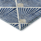 Dalyn The Reserve TR9 Navy Rug corner detail
