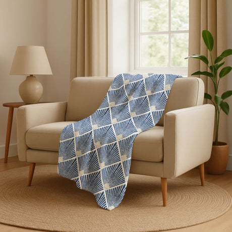 Dalyn The Reserve TR9 Navy Rug shown in a room