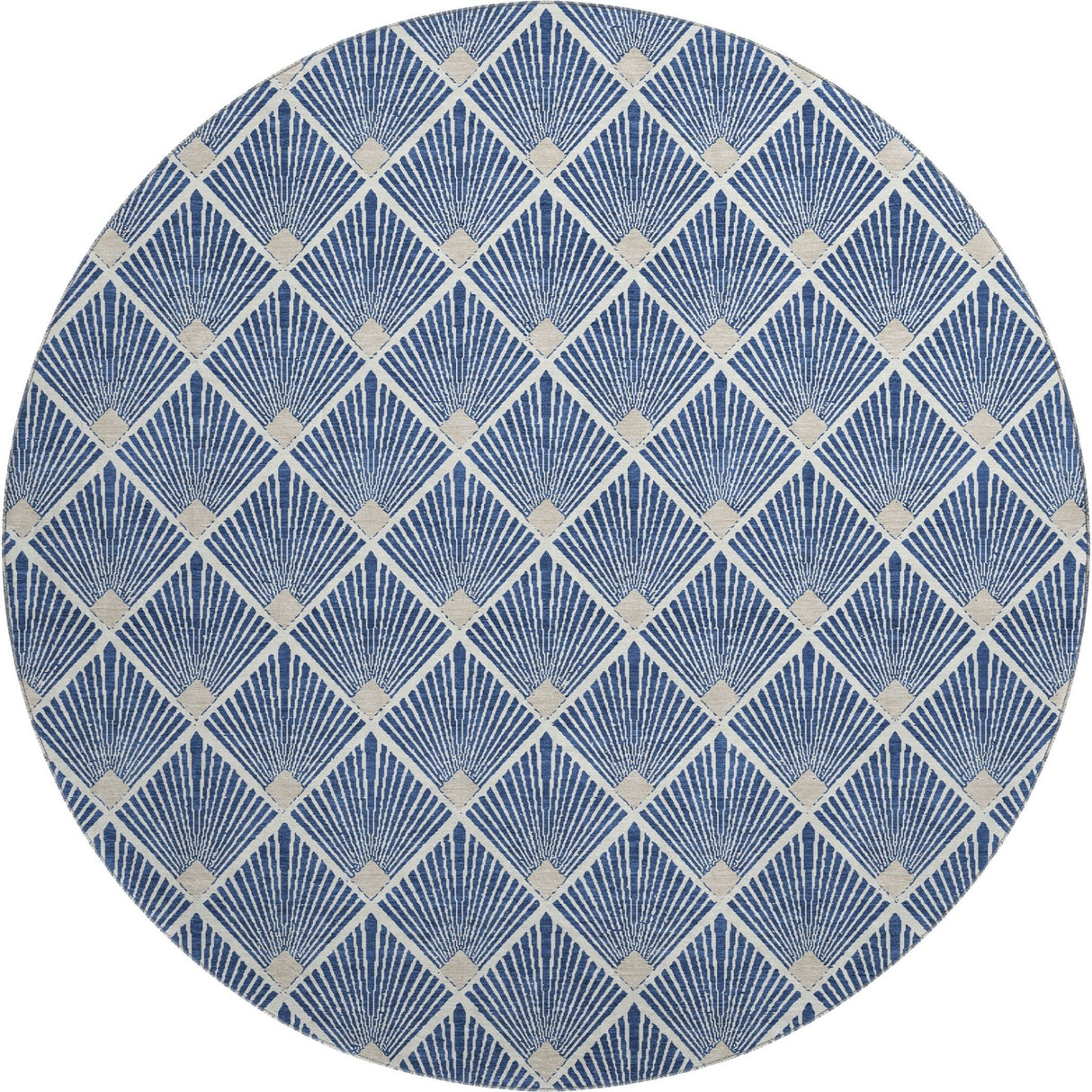 Dalyn The Reserve TR9 Navy Rug round rug