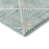 Dalyn The Reserve TR9 Seafoam Rug corner detail