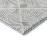 Dalyn The Reserve TR9 Silver Rug corner detail
