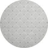 Dalyn The Reserve TR9 Silver Rug round rug