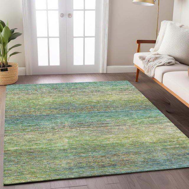 Dalyn Trevi TV1 Aloe Rug shown in a room