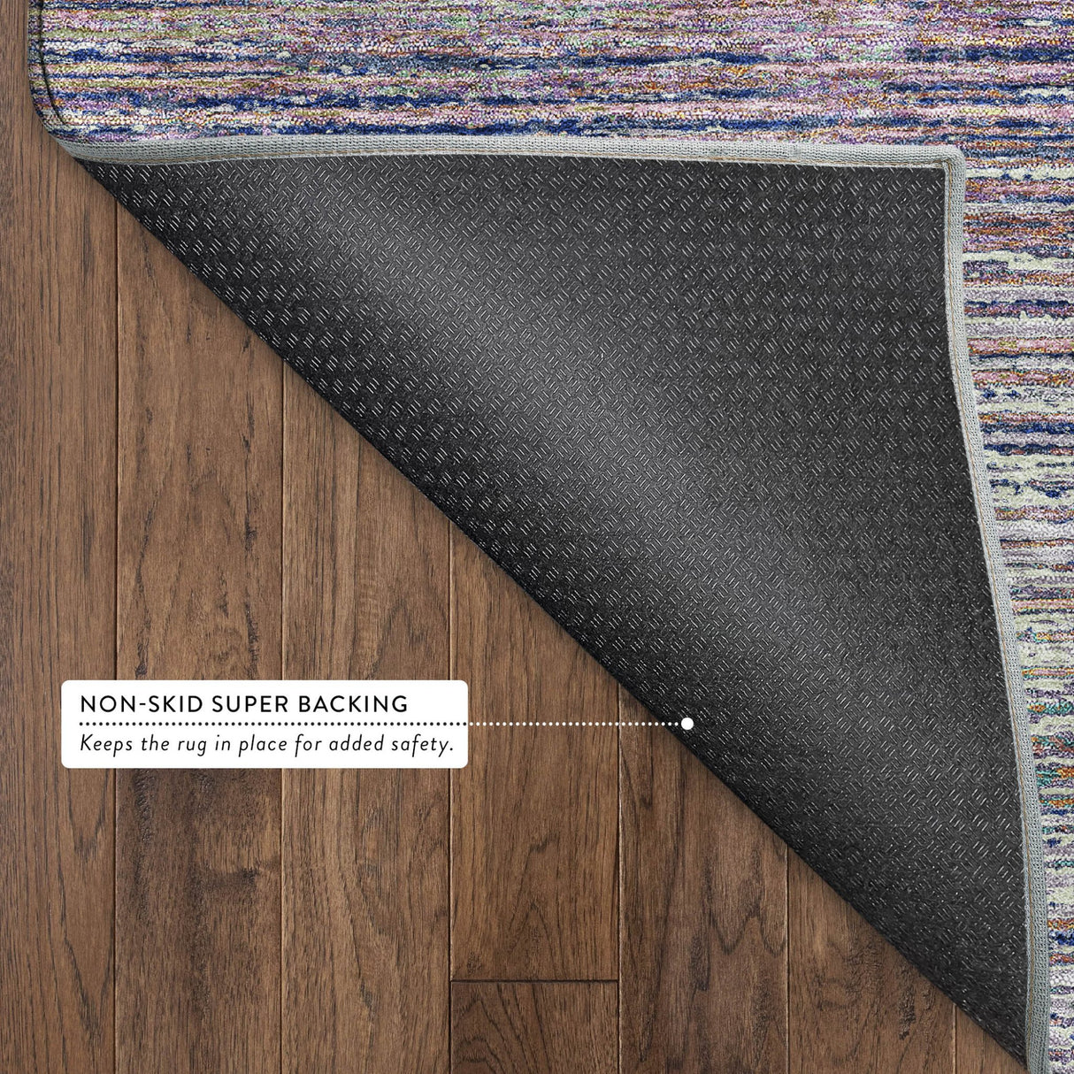Dalyn Trevi TV1 Blush Rug backing detail