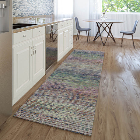 Dalyn Trevi TV1 Blush Rug shown in a room