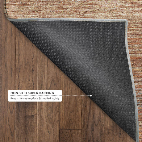 Dalyn Trevi TV1 Copper Rug backing detail