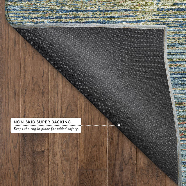 Dalyn Trevi TV1 Denim Rug backing detail