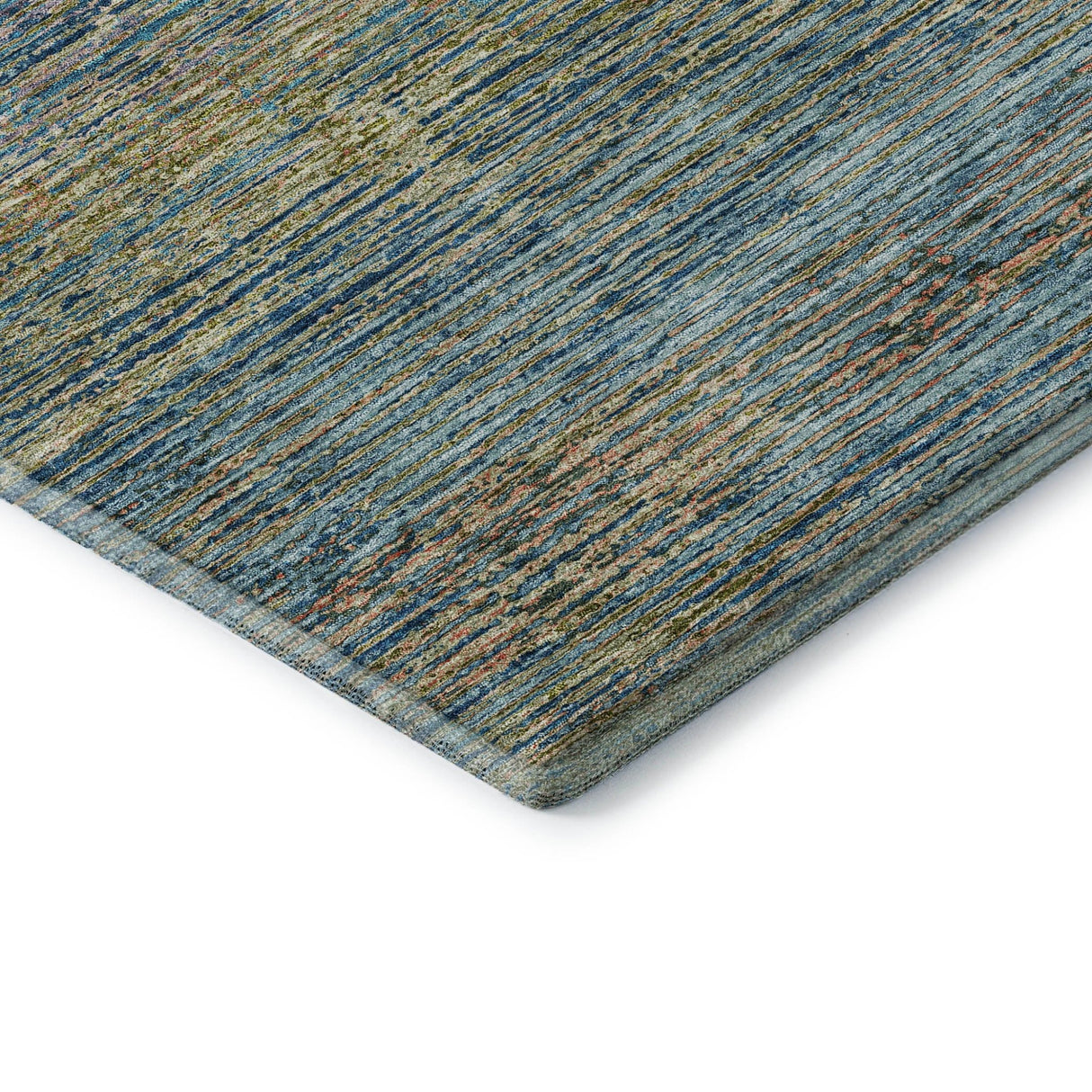 Dalyn Trevi TV1 Denim Rug corner detail