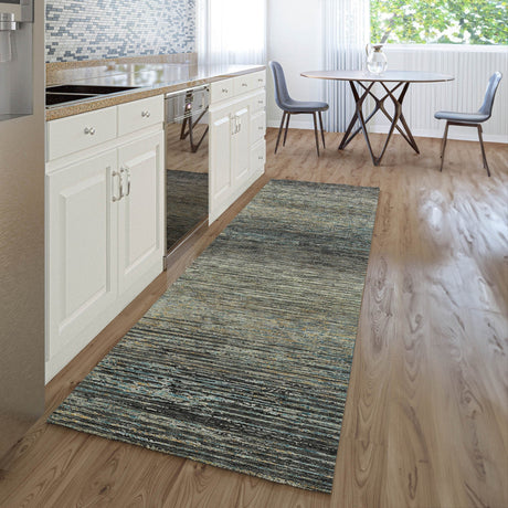 Dalyn Trevi TV1 Granite Rug shown in a room